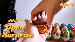 4 🐣 Unboxing Kinder Surprise ⭐ Satisfying Video ASMR 📸🎬 #viral  #viralvideo