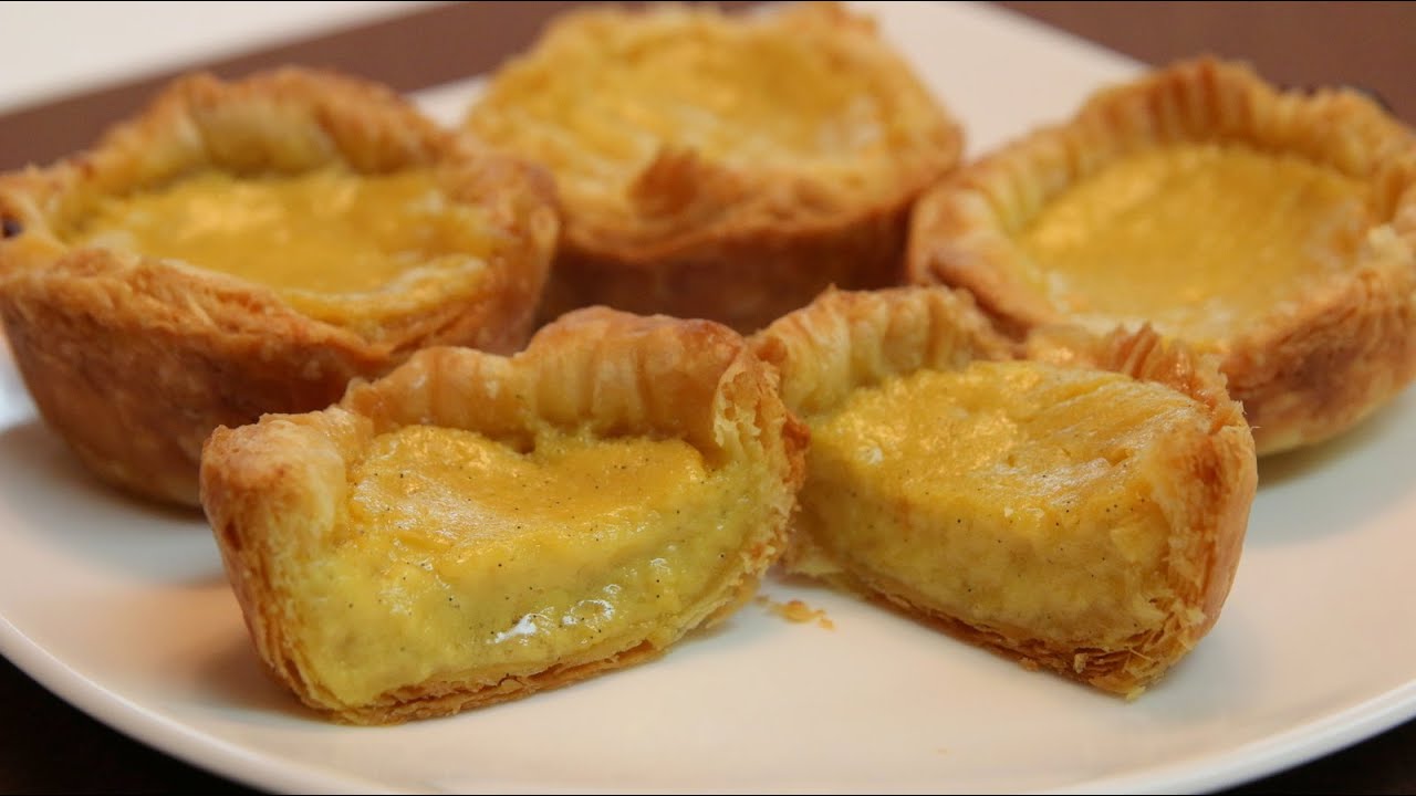 Egg Custard Tart Recipe - CookingWithAlia - Episode 349 