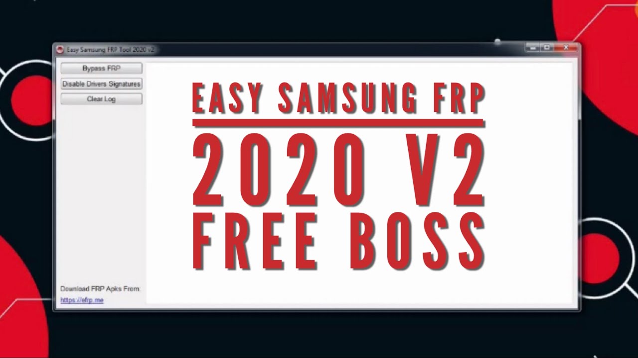 easy samsung frp tool 2020 v2