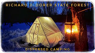 Dispersed Winter Camping/Richard J. Dorer State Forest