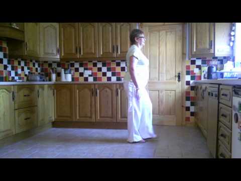 Choo Choo train line dance with Kathy