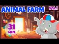 Animal farm vol 1  giramille 31 min  kids song