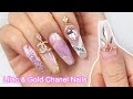 DIY Polygel Nail Extensions + Chanel Inspired Nail Art