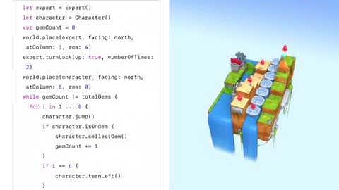 Swift Playgrounds: Twin Peaks