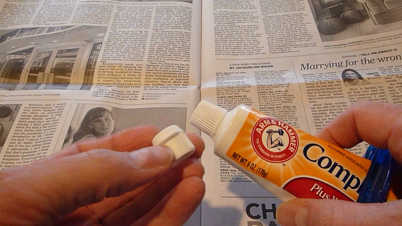 Life Hack Toothpaste cap YouTube