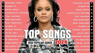 Billboard English Pop Music Playlist 2024 - Pop Songs Playlist 2024 - Clean Pop Playlist 2024