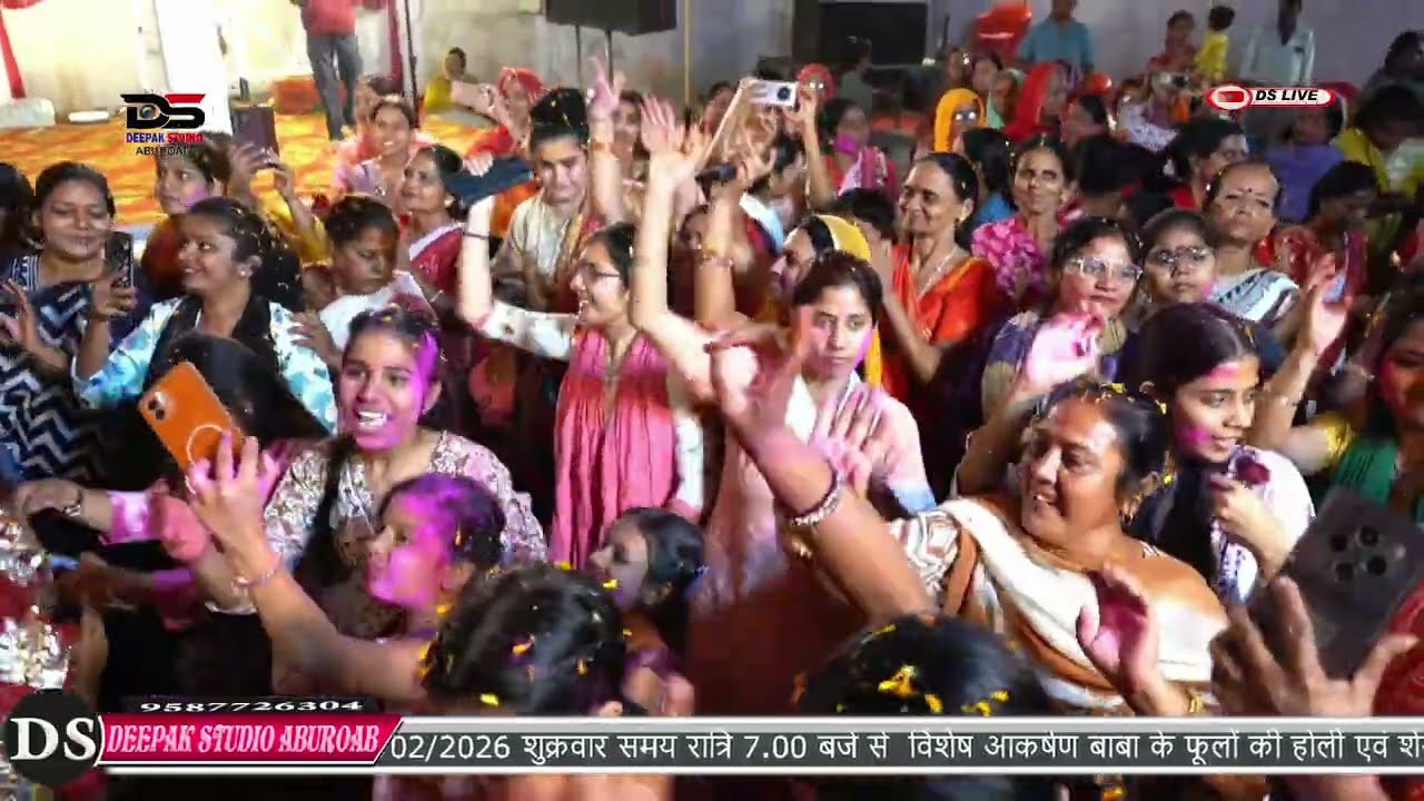 मोर चढ़ी ले राही रे holiya mein ude re gulal Shyam Baba Mandir mein  गायक्कर संजय आचार्य चुरु  #abu 