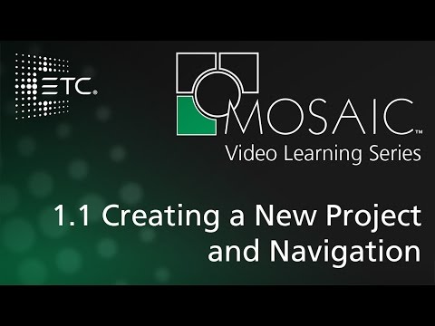 1.1 Creating a New Project and Navigation