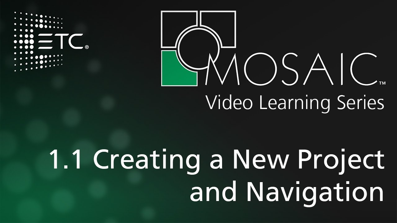 1.1 Creating a New Project and Navigation - YouTube