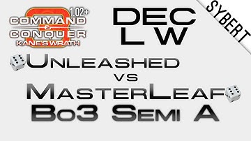 Unleashed vs MasterLeaf - Bo3 Dec LW Semi A - Kane