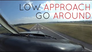 Low Approach And Go-Around at Edinburgh Airport!