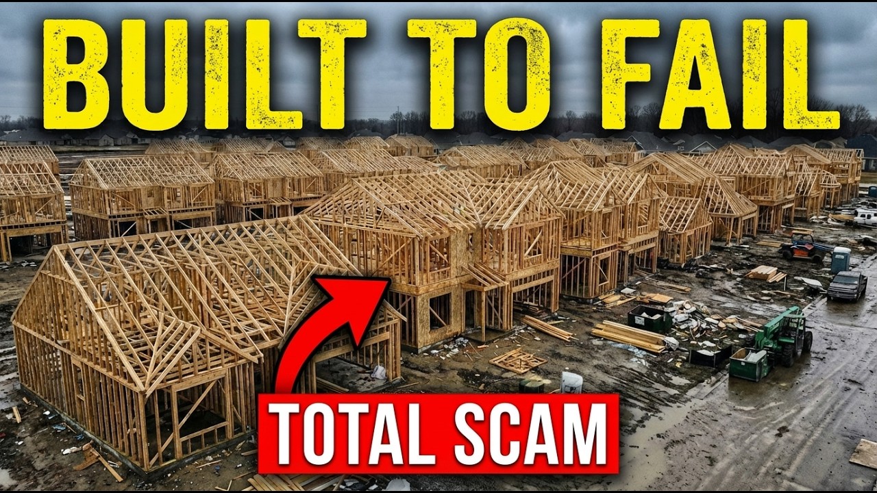 Why Most Modern Homes Are Built to Fail: The Builder Grade Nightmare Revealed