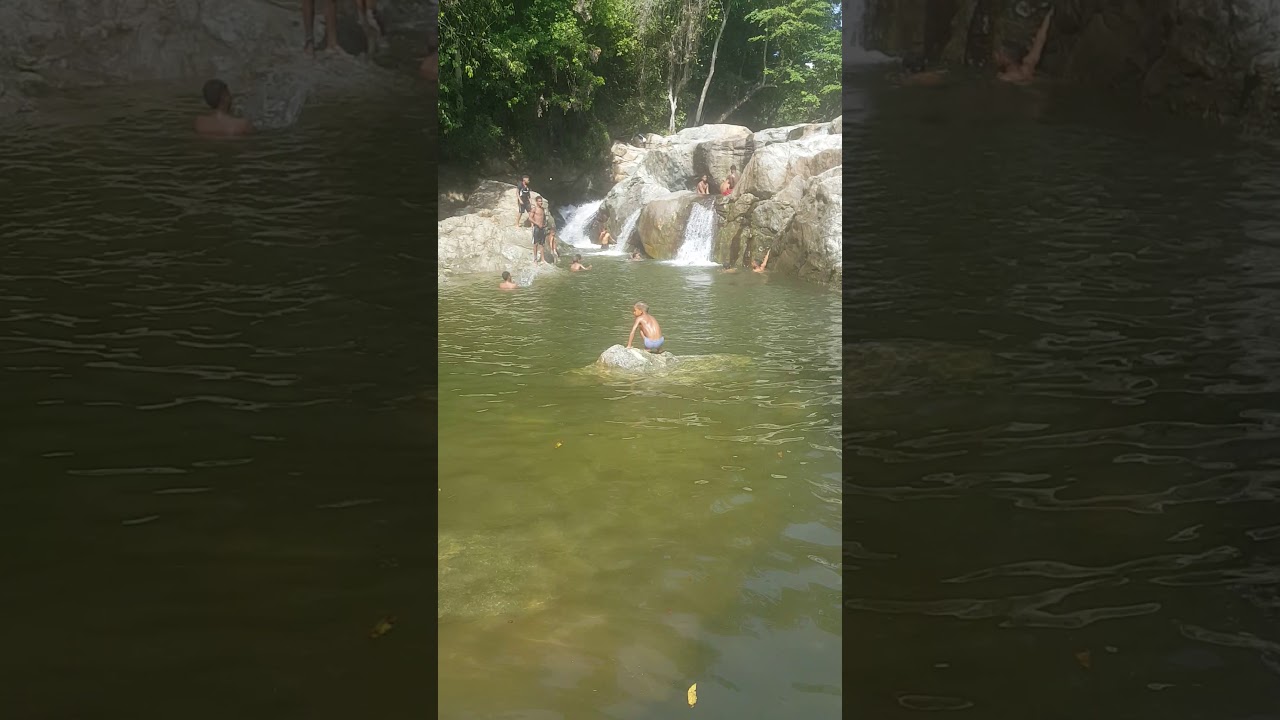 El mejor rio de rd, balneario el salto Loma de cabreras - YouTube