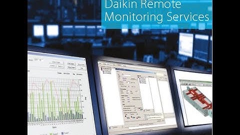 Daikin Remote Monitoring Services