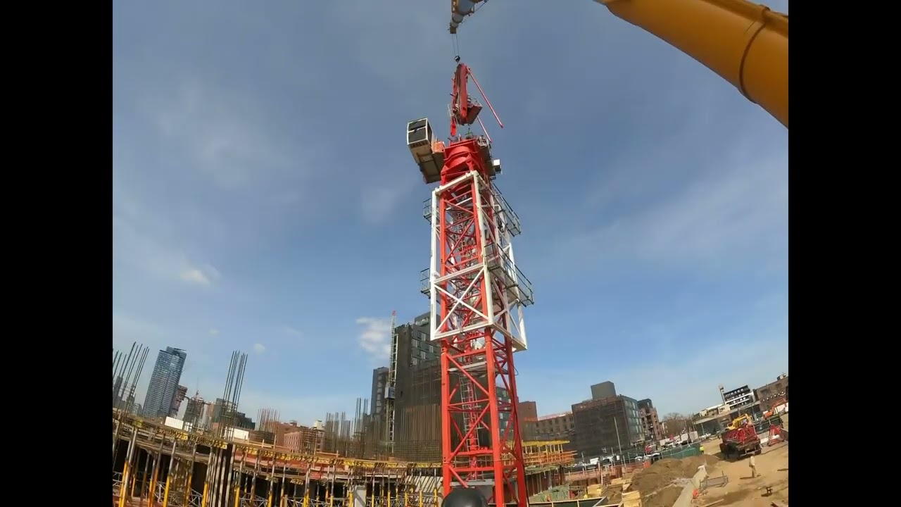 Wolff Kran 355B assembly