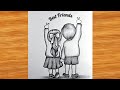2 Best Friends Drawing Easy Pencil Drawing Easy Girl And Boy Best Friends Drawing Best Friend 2 Best Friends Drawing Easy Pencil Drawing Easy Girl And Boy Best Friends Drawing Best Friend