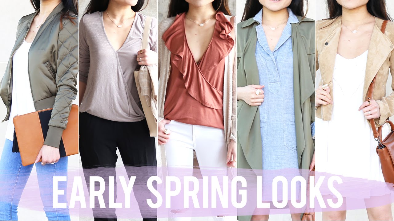 early spring outfits