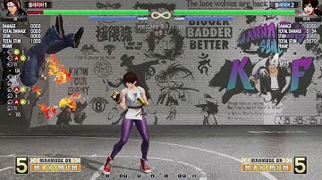 How to practice KOF XV 9 : counter Defensive Close C O.S