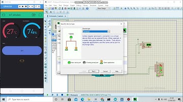 Sistem IoT dengan Simulasi Proteus yang dapat terhubung dengan aplikasi Blynk