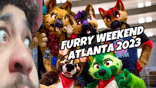 I WENT TO A FURRY CON!! (Furry Weekend Atlanta 2023 Vlog)