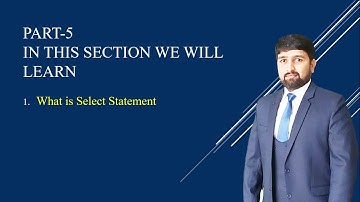 What is SQL Select Statement in Urdu,Hindi