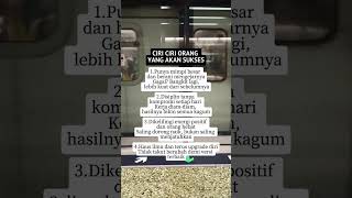 ciri ciri orang yang akan sukses☺☺