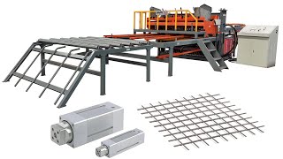 3-8mm Building construction reinforcing mesh panel welding machine | 80-100 times/min