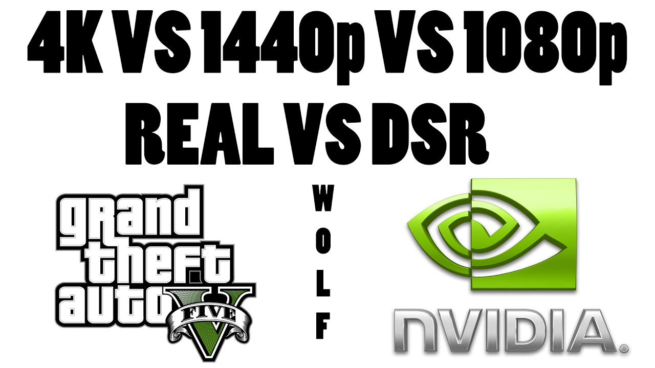 GTA 5 Benchmark|REAL VS DSR|OPTIMAL SETTINGS|4K vs 1440p vs 1080p