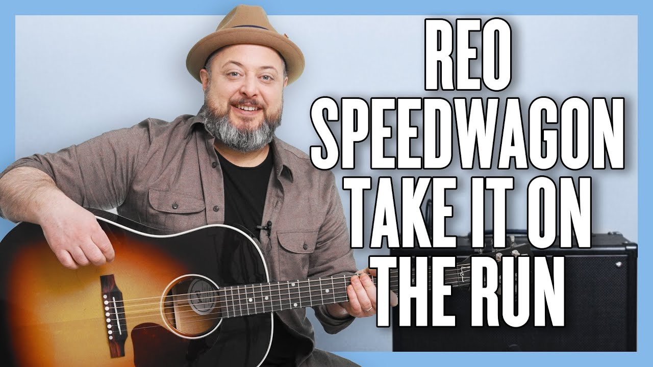 REO Speedwagon Take It on the Run Guitar Lesson  Tutorial