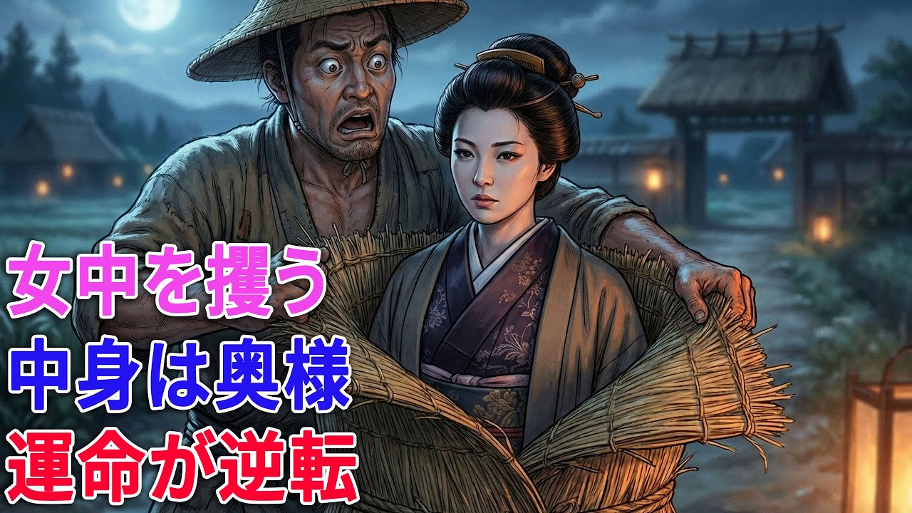 馬鹿男が女中を妻にするつもりで攫った女。だが相手は大地主の奥様だった  【民話・朗読】時代劇 | オーディオブック | 伝説 | 昔話