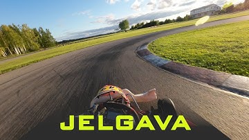 Jelgava "Rullitis" Karting Circuit - Onboard with Ragnar Veerus | Rotax Max DD2