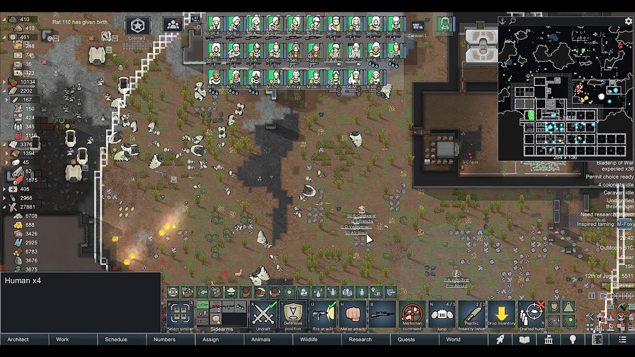 [Rimworld 1.3 Ideology] Clear Mechanoid Cluster Quest with Trigger ...