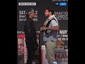 Benavidez and Zurdo FACE OFF