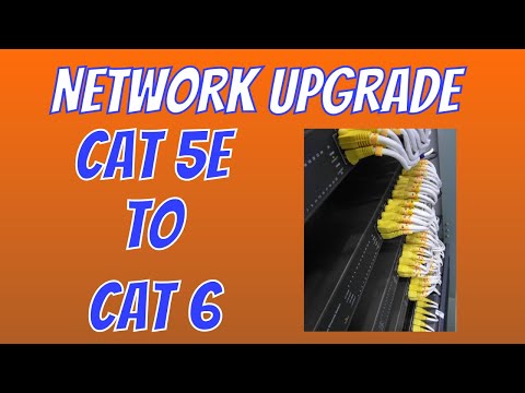 Upgrade in home network from Cat 5e to Cat6