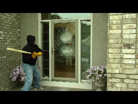 Screen glass door