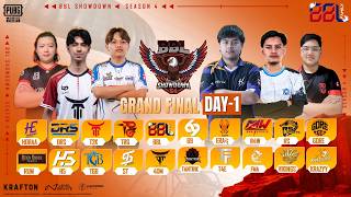 BBL SHOWDOWN SEASON-4 GRANDFINAL DAY1 PRESENT BY BBL FAMILY MANAGED BY @TRGesportss#drs #horaa #t2k