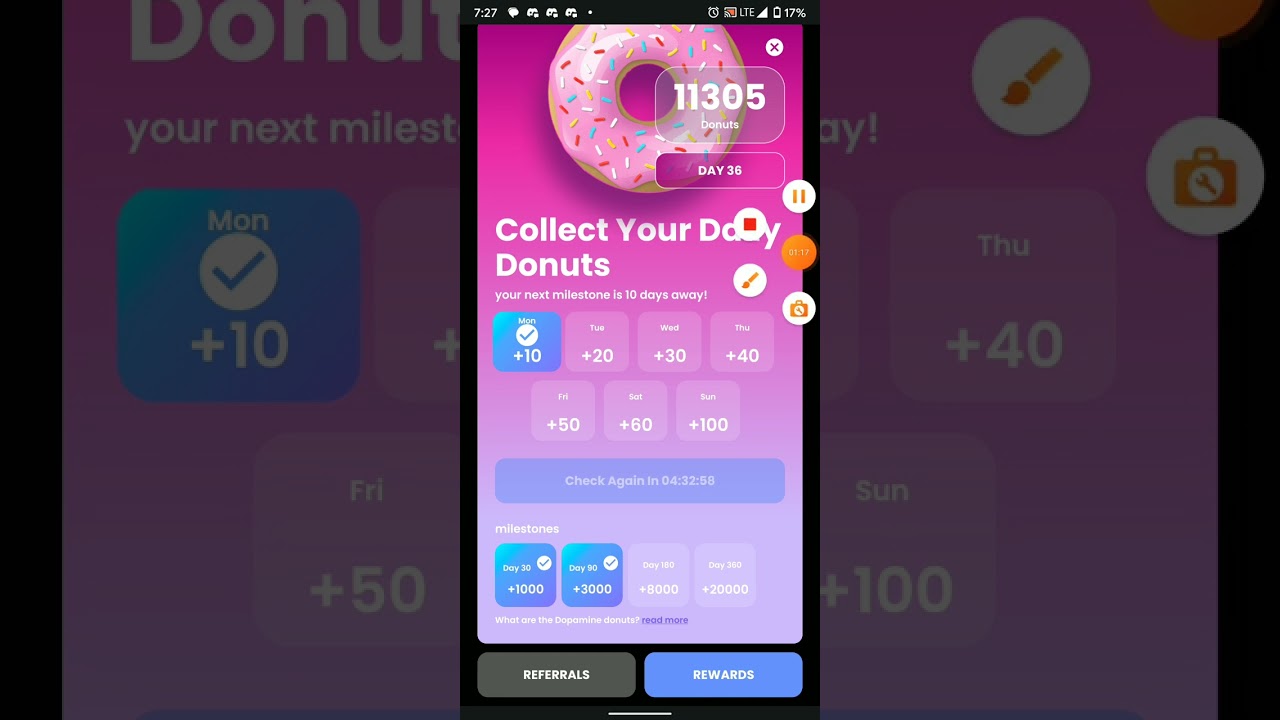 How To Claim Dopamine Doughnuts Daily For Possible Airdrops - YouTube