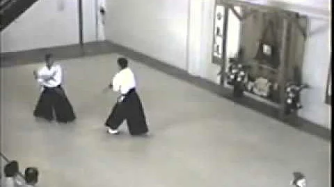 Morihiro Saito Sensei  Ken tai jo, San Diego 1991