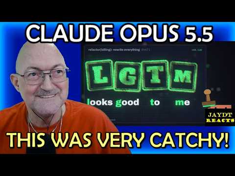 LGTM {Looks Good To Me} - Claude Opus 5.5 music video - Reaction
