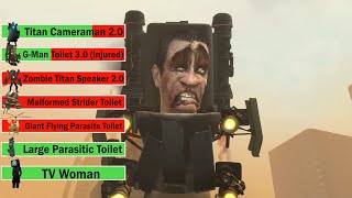 Skibidi Toilet 571 Part 2 WITH Healthbars and ALL Boss Fights (Full Edition)