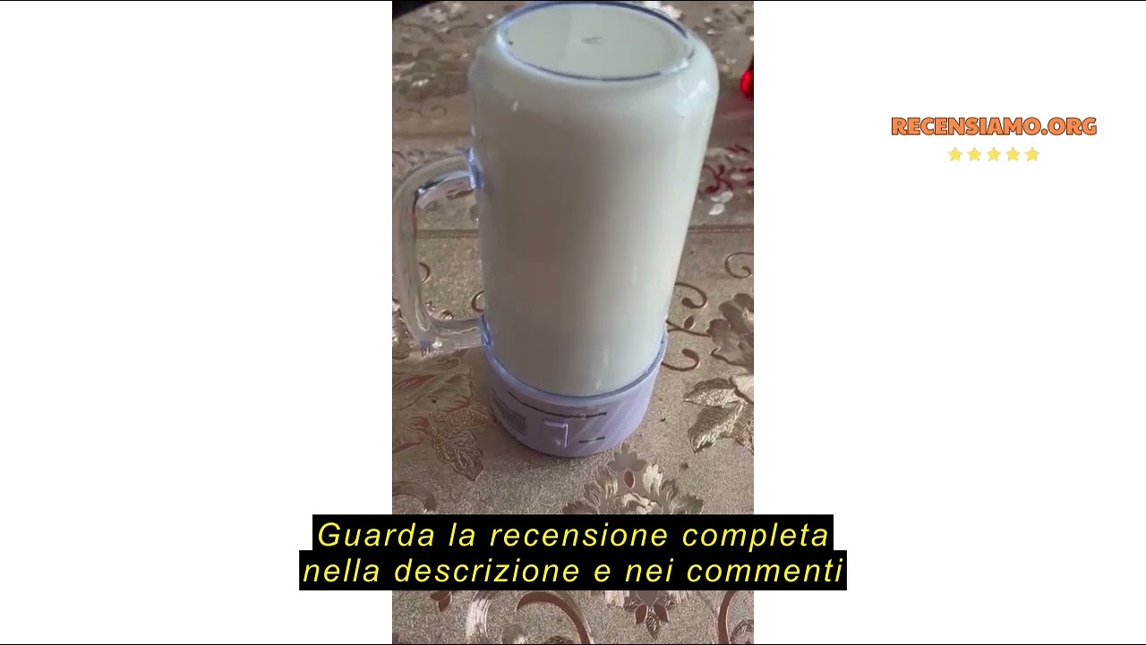 Frullatore Portatile USB Ricaricabile | 500ml | 6 Lame Acciaio | 4000mAh | Per Frullati E Succhi - Foto 7