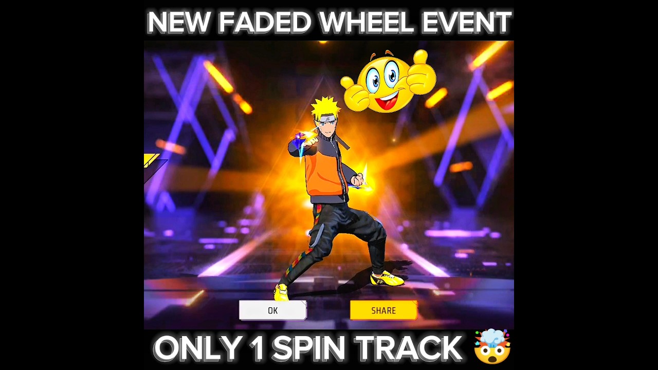 Free Fire New Faded Wheel Event | Free Fire New Fist Skip Event 