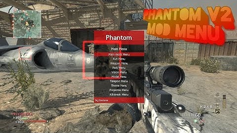 ⭐[PS3/MW3/1.24] Phantom v2 Mod Menu By Enstone + Download !!