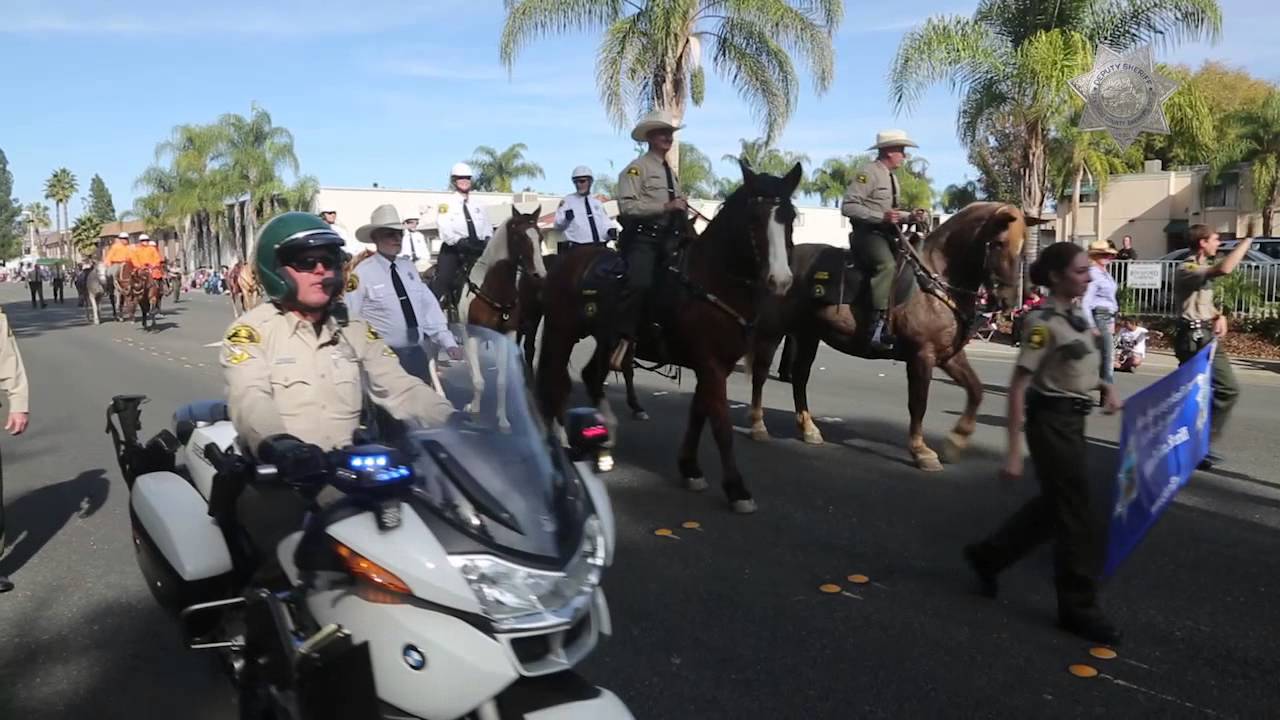 Sheriff's Department at the Mother Goose Parade