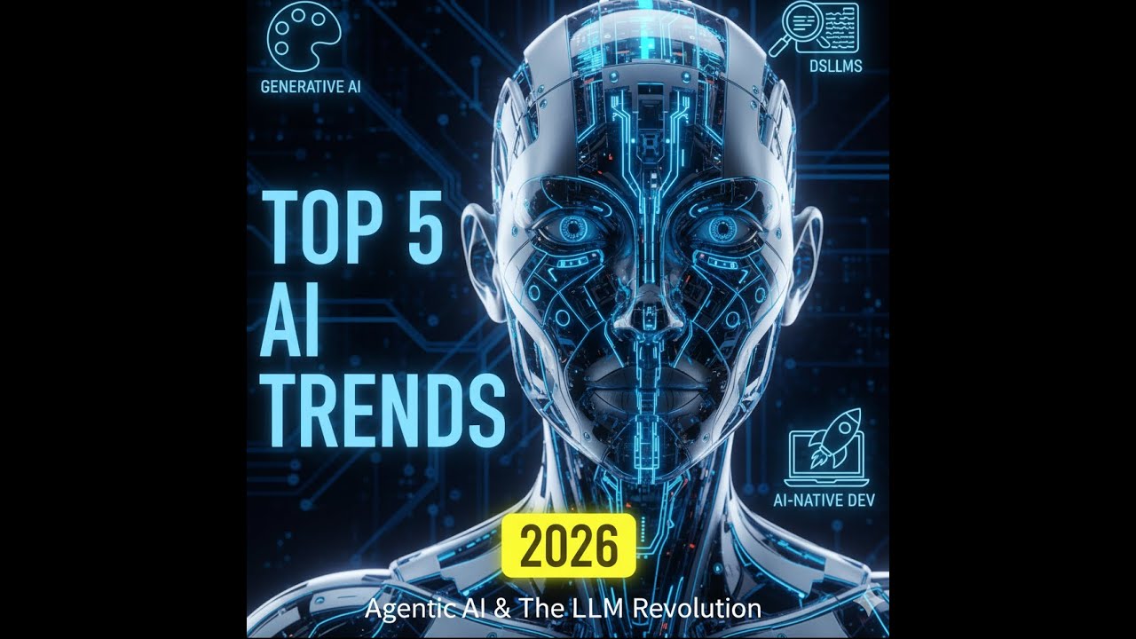 TOP 5 AI Trends Shaping Our Future by 2026 (Agentic AI, Generative AI ...