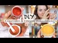 DIY-2 in 1| CONCEALER & CREAMY FOUNDATION| From Scratch! All Natural! No toxic Chemicals!