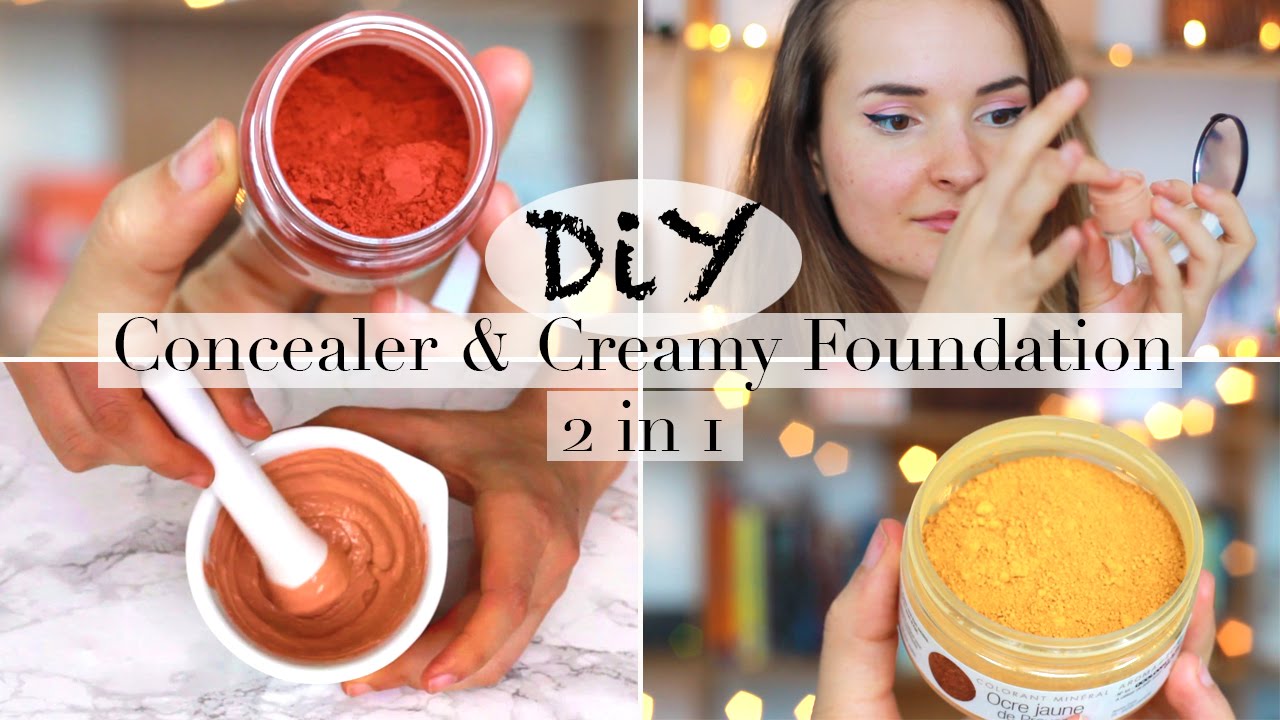 DIY-2 in 1| CONCEALER & CREAMY FOUNDATION| From Scratch! All Natural! No toxic Chemicals!