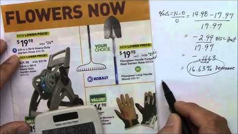 308GM  Percent Markup & Markdown  (Application)