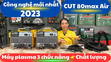 Không cần máy nén khí 👉máy cắt plasma CUT 80 max Air đơn giản dễ dùng nhất với thiết kế mới 2023