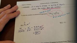 Section 8-2 Notes (part 1)